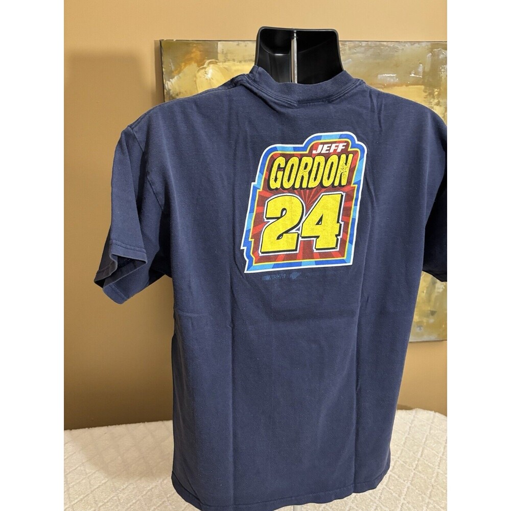 Vintage Winners Circle Jeff Gordon #24 NASCAR 2 Sided Graphic Tee Men’s Size L - Picture 11 of 16